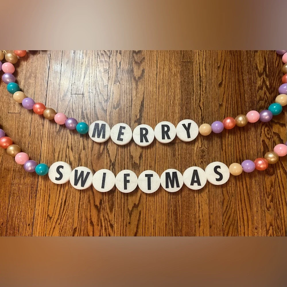Giant Taylor Swift Inspired Friendship Bracelets for Christmas Tree or Garland!